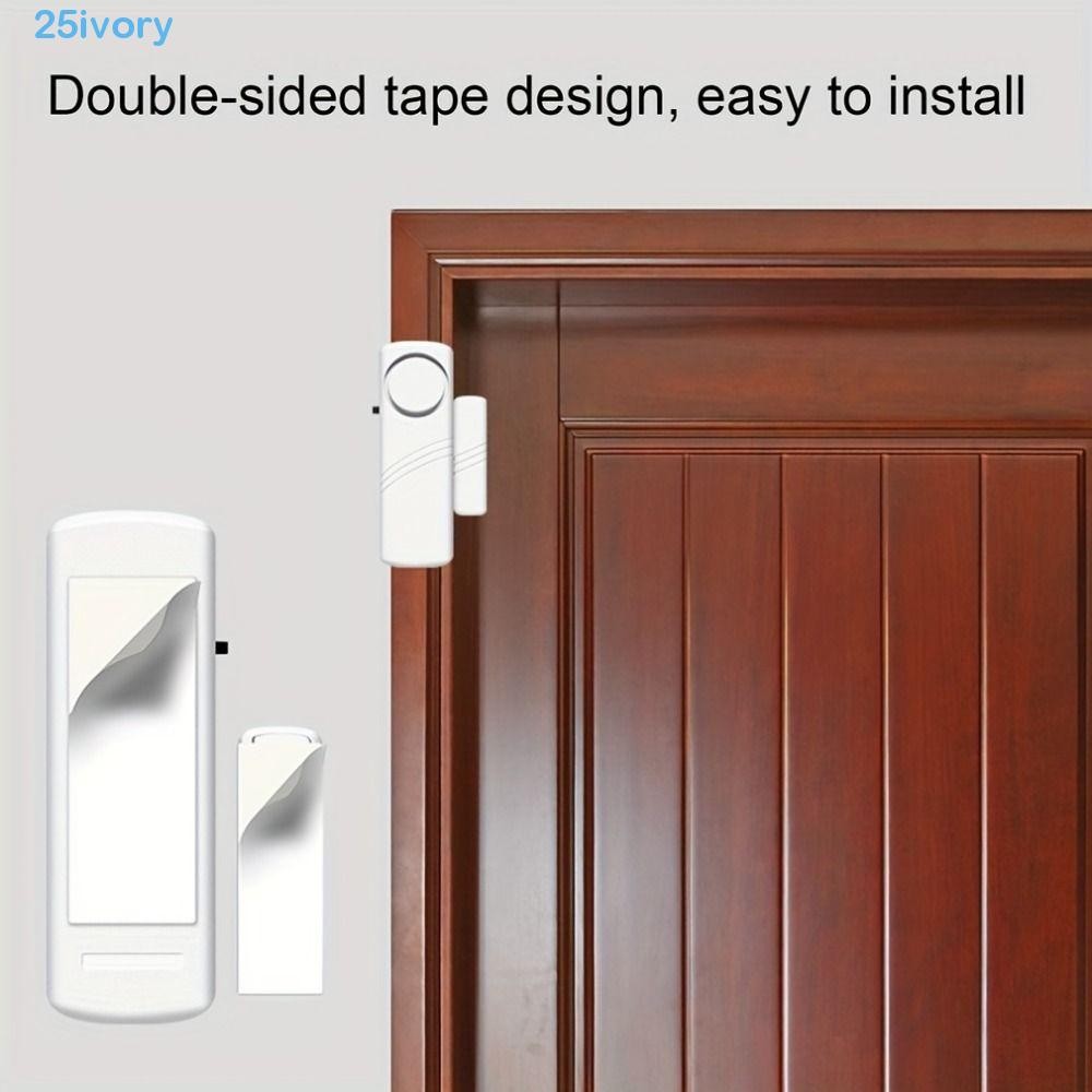 IVORY Alarm Security System, White Anti-theft Wireless Burglar Alarm ...