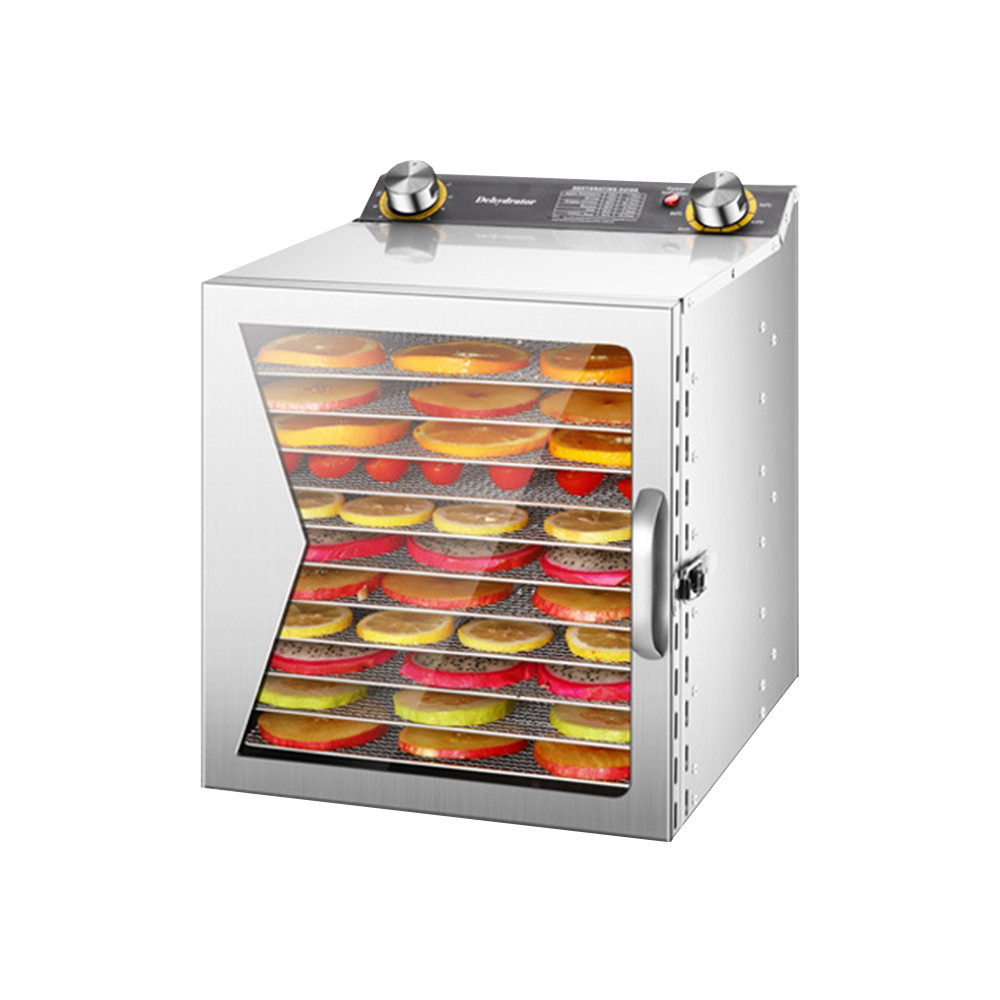Ado)Dehydrators for Food and Jerky with 24H Timer 12 Drying Racks 800W ...