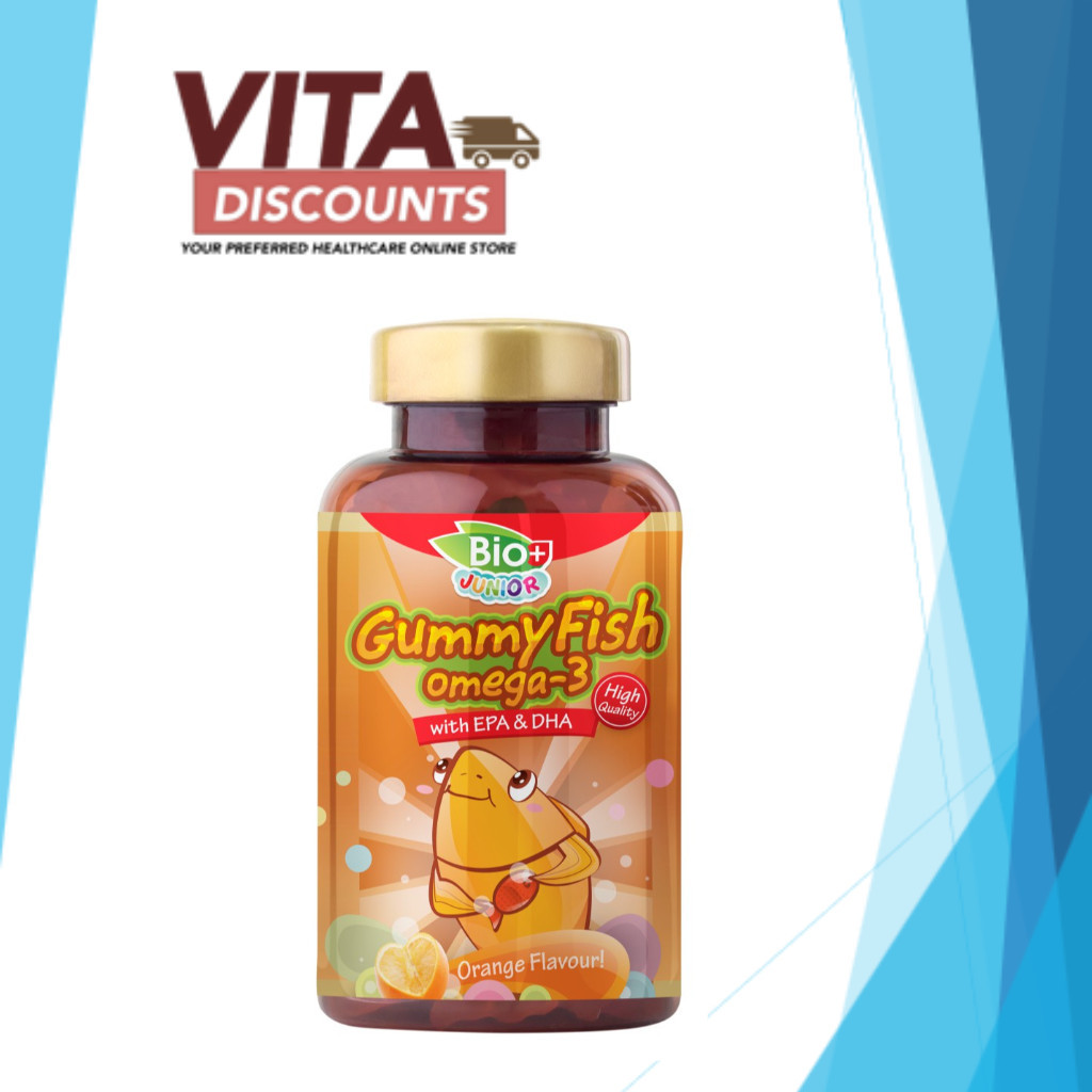 BIO+ JUNIOR GUMMY FISH OMEGA-3 160G 80S | Shopee Malaysia