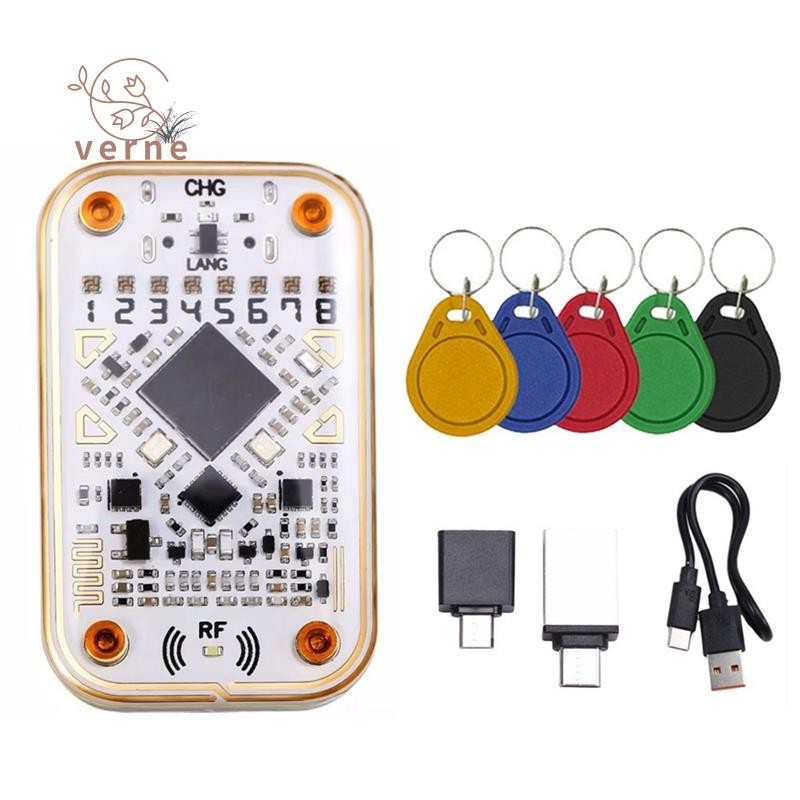 Chameleon Ultra RFID Smart Chip Reader+5XUID Keychain Smart Card ...