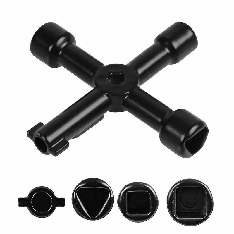 4-in-1 Universal Multifunction Key Wrench for Electric Control Cabinet ...