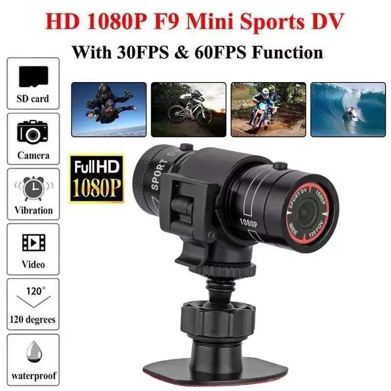 F9 1080P HD Video Recorder Waterproof Aluminum Alloy Bike
