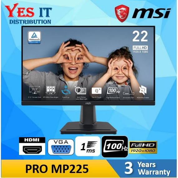 MSI Pro MP225 (21.5