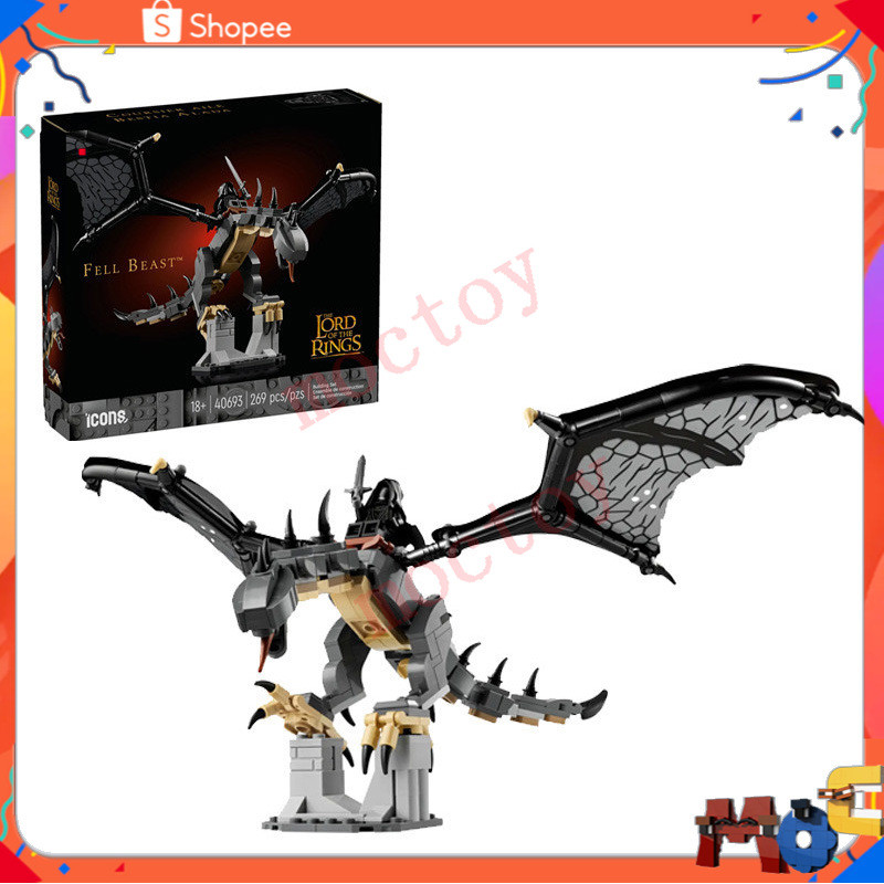 The Rings Fell Beast Building Blocks UCS Movie Creative Display Model ...