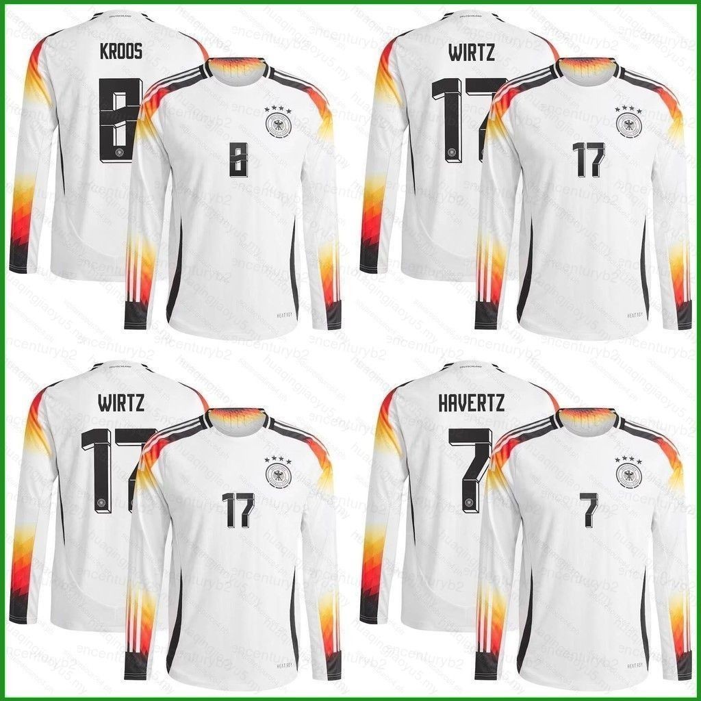 20242025 European Cup German Kroos Wirtz Havertz home authentic Long