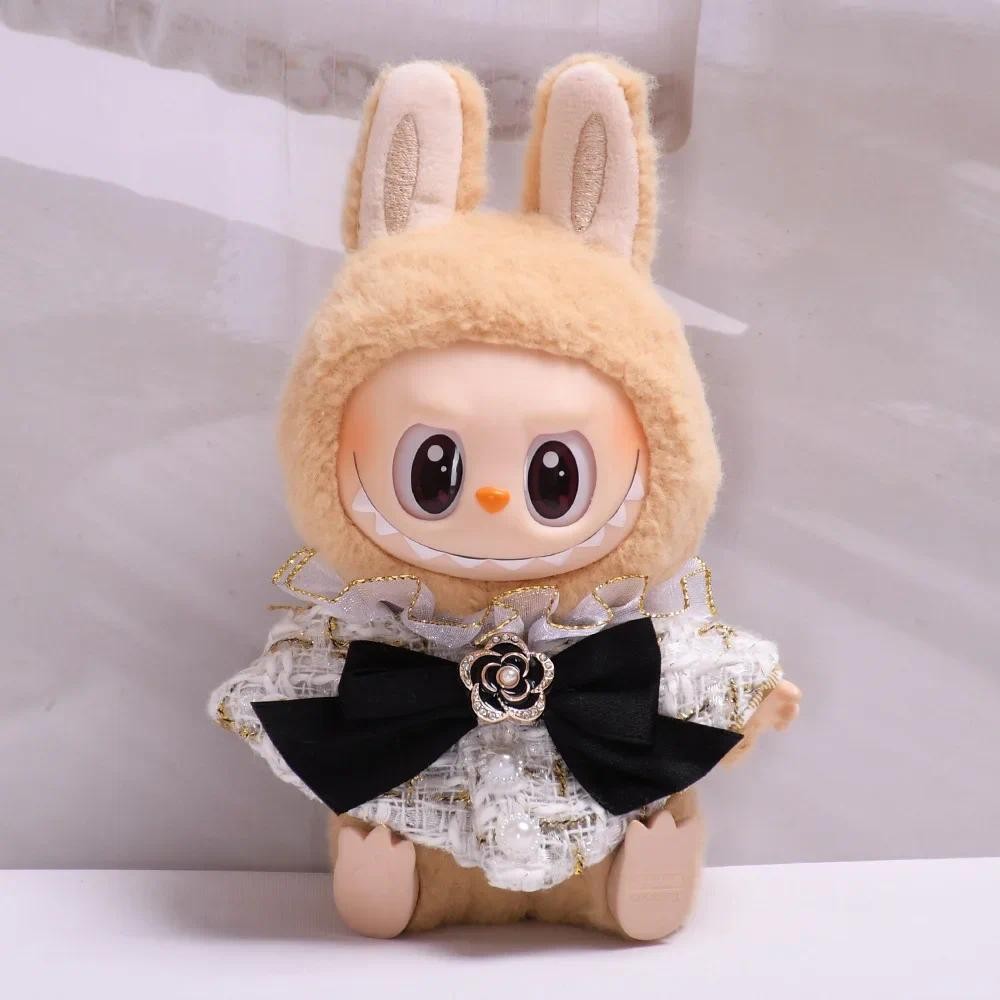 For Labubu V1 V2 Idol Doll Outfit Accessories Elegant Shawl Cloak ...