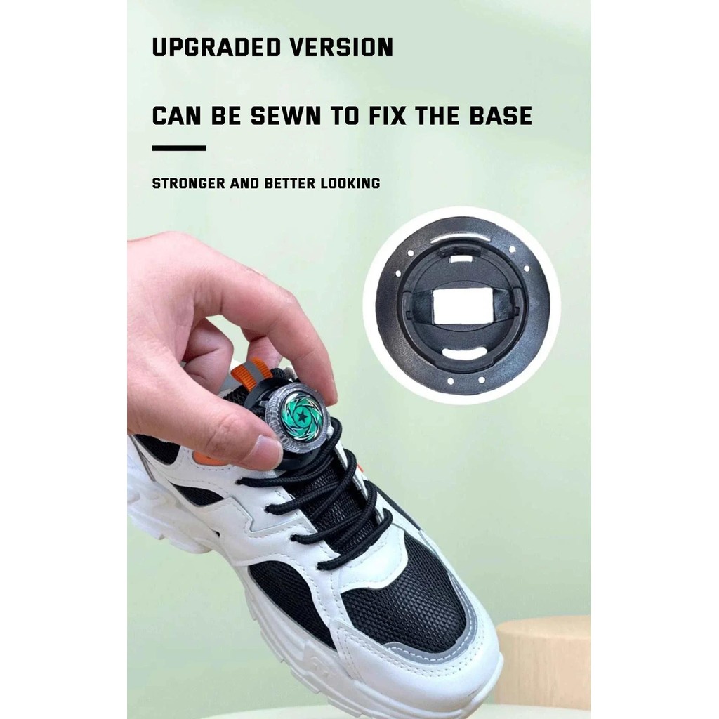 Photo inspiration: Thick Rope Automatic Shoelaces Without Ties Crystal Swivel Buckle Laces Photo Inspiration