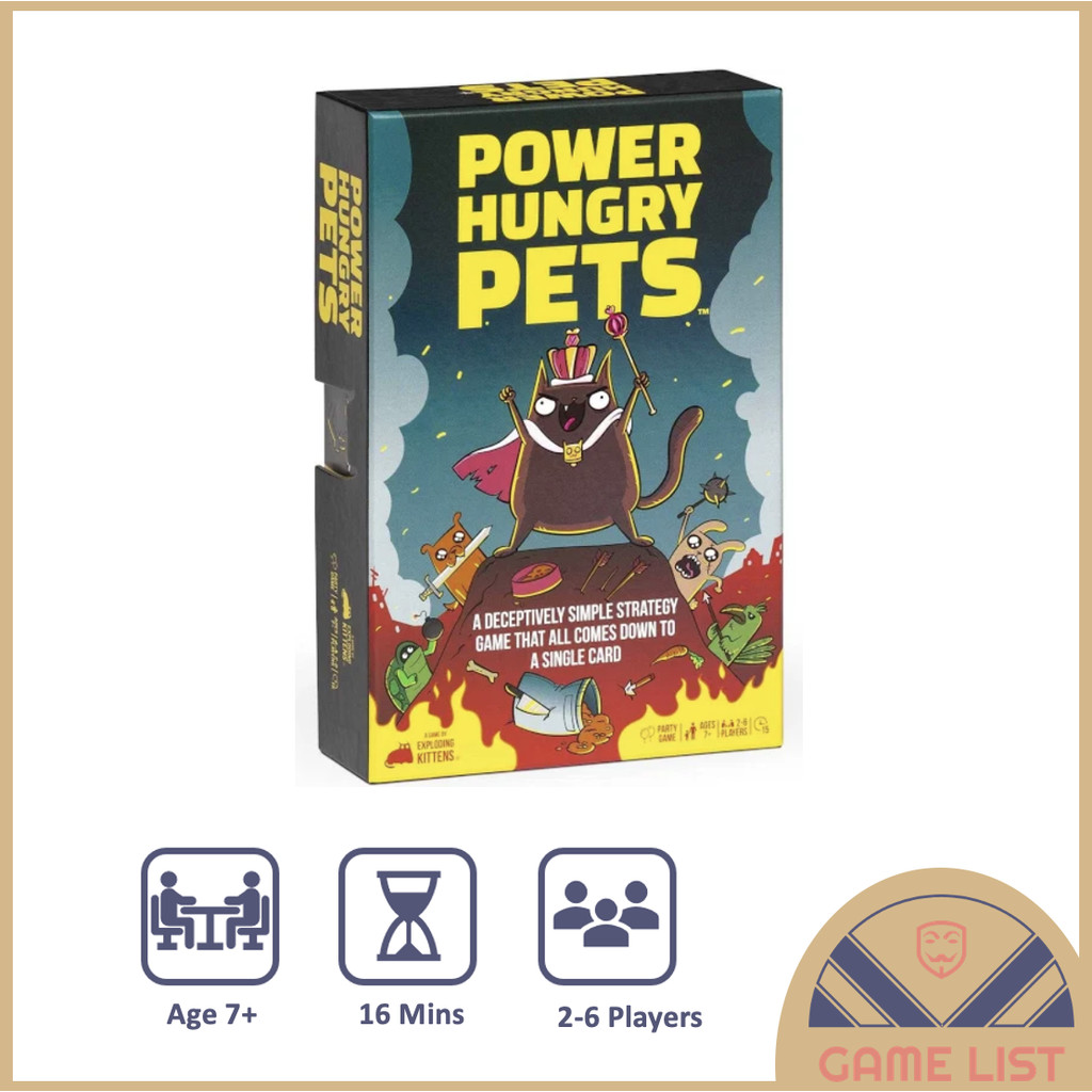 Power Hungry Pets (By Exploding Kittens) main image 1