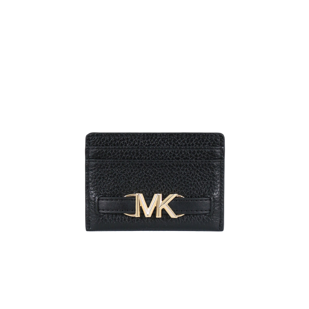 Michael Kors Reed 35S3G6RD3L Large Card Holder Wallet In Black | Shopee ...