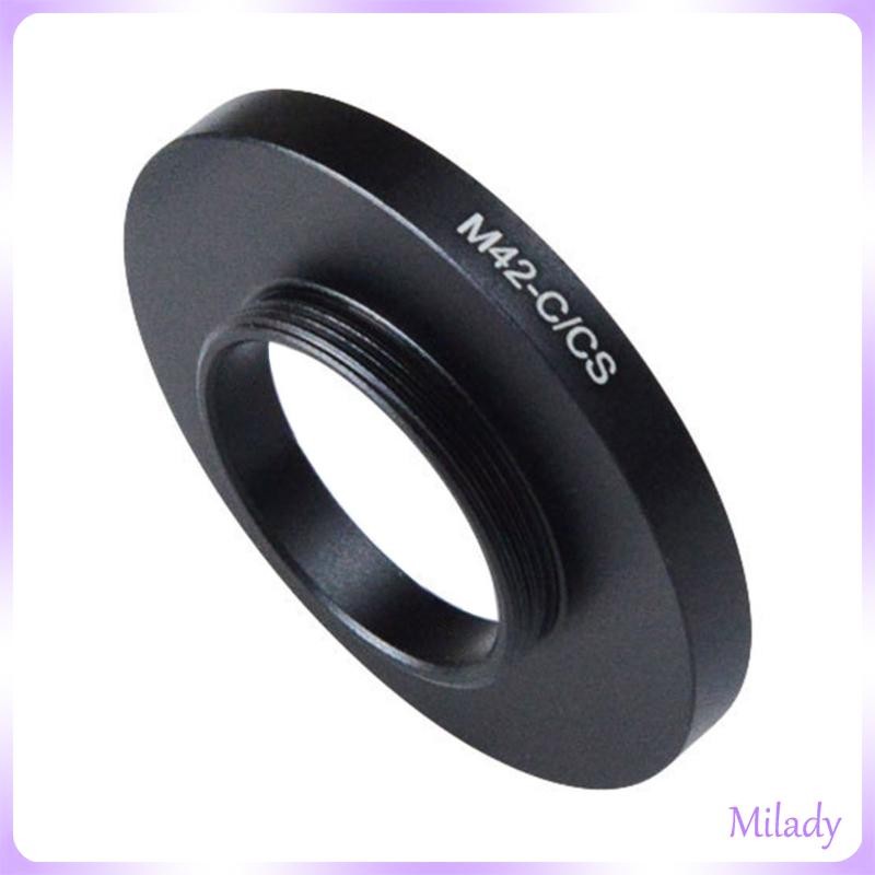 Milady Microscope Lens Adapter M42 to C Mount Coupling Adapter Rings ...