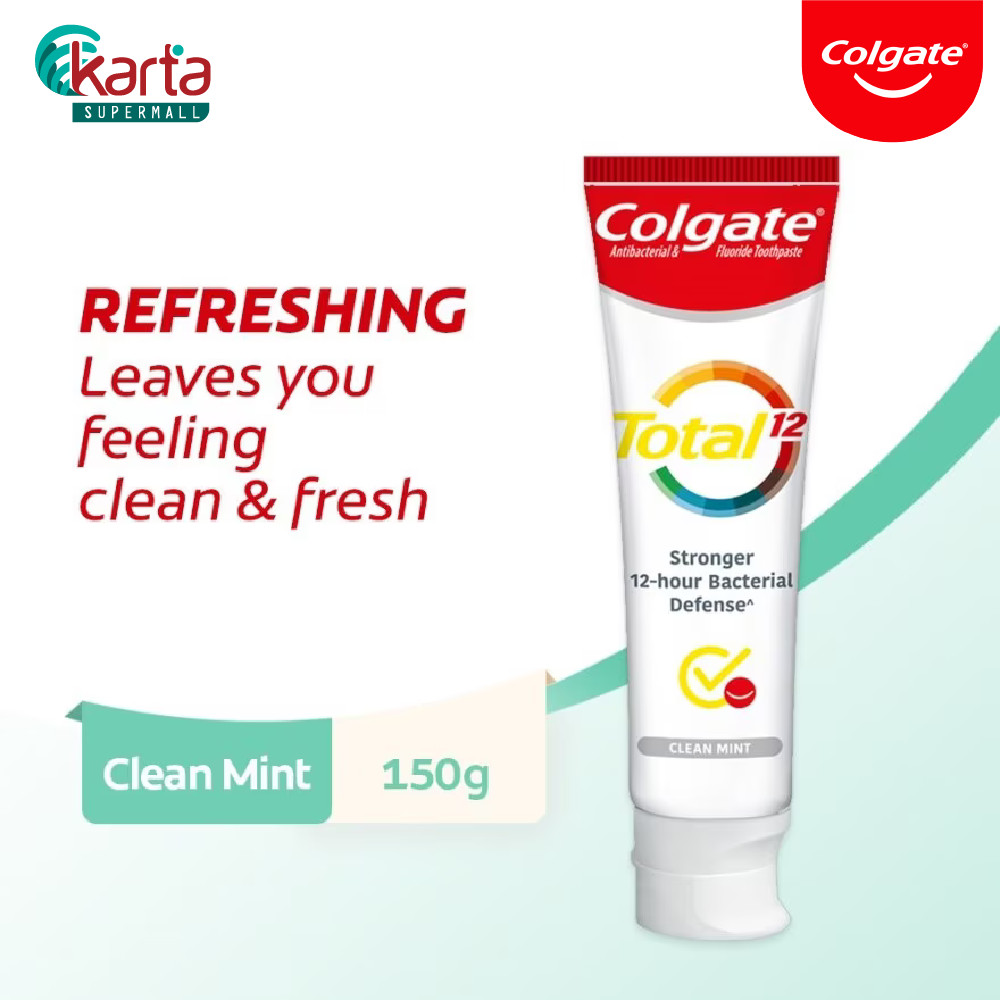 Colgate Total Clean Mint Toothpaste (150g) | Shopee Malaysia