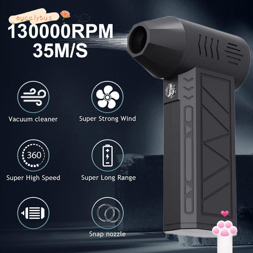EU-FASHION High Power Jet Fan, Wind Speed 35m/s With Flashlights ...