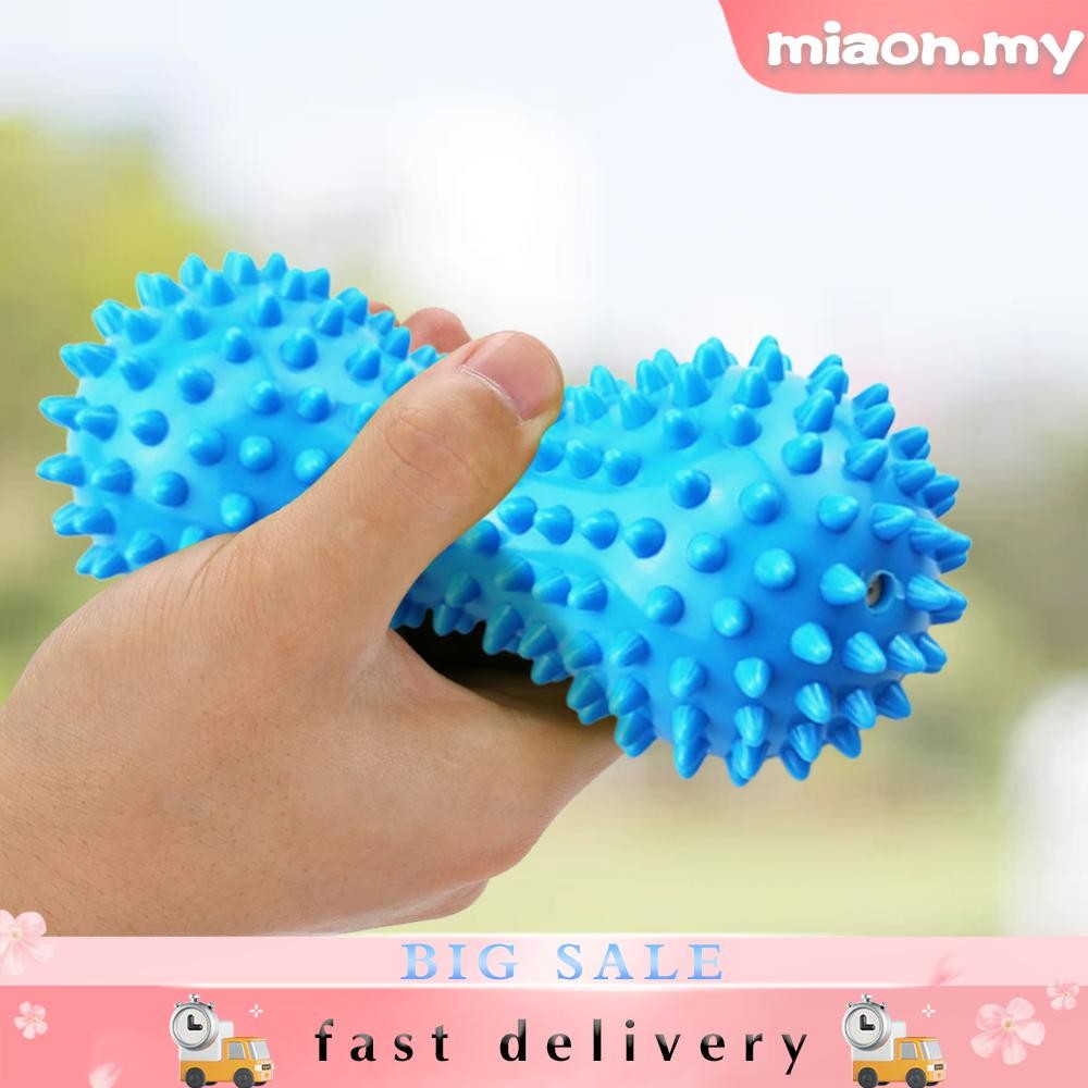 [miaon.my] Peanut Massage Spiky Ball Spiky Massage Ball Fascial Ball ...