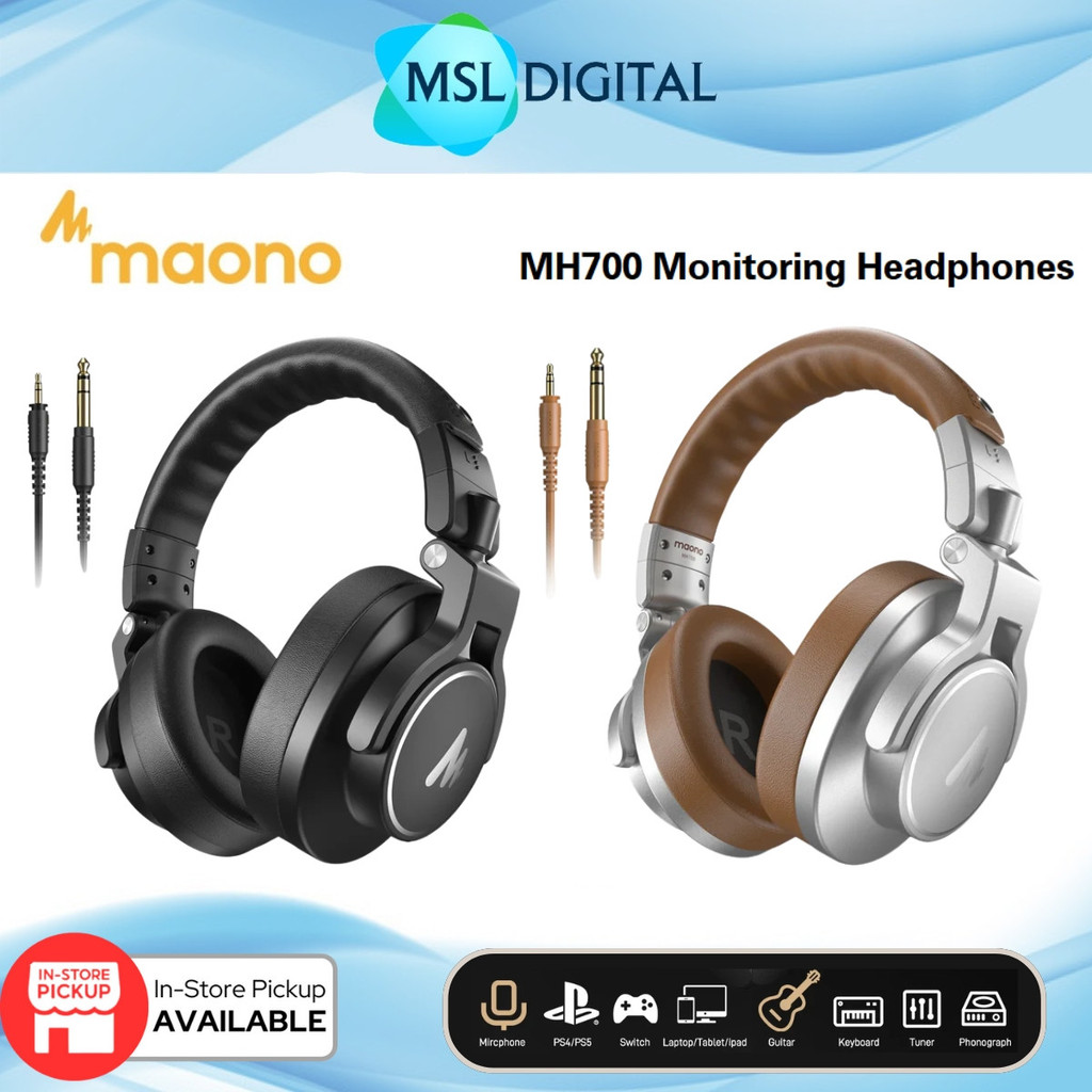 MAONO MH700 Professional Monitoring Headphones | Shopee Malaysia