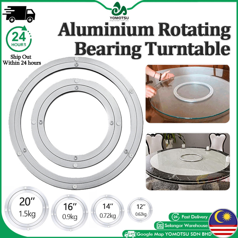 Heavy Duty Aluminium Rotating Bearing Turntable Round Table (Lazy Susan ...