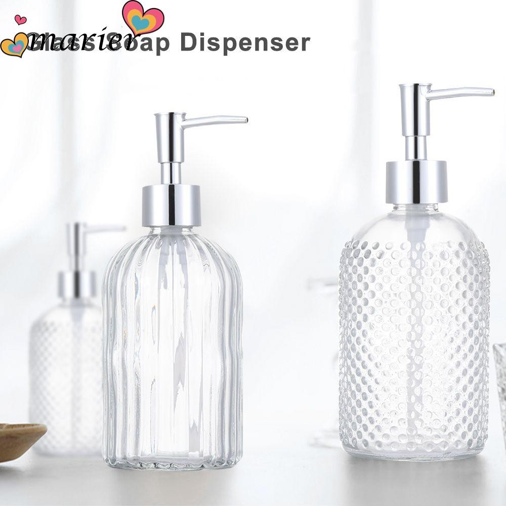 MARIER 450ml Glass Vintage Bathroom Kitchen Sink Accessory Hand Washing ...