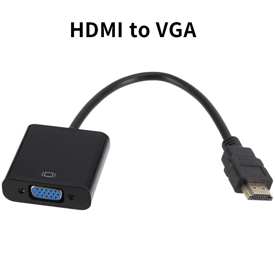1080P HDMI to VGA Cable Converter Adapter for Tablet Laptop PC TV ...