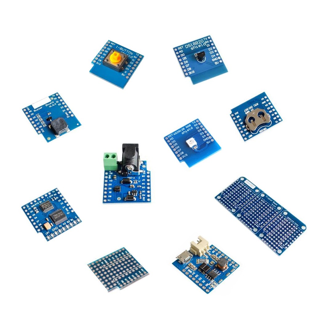 Wemos D1 Mini Data Logger Shield Con RTC DS1307 &ndash; Orologio Per Arduino E Raspberry