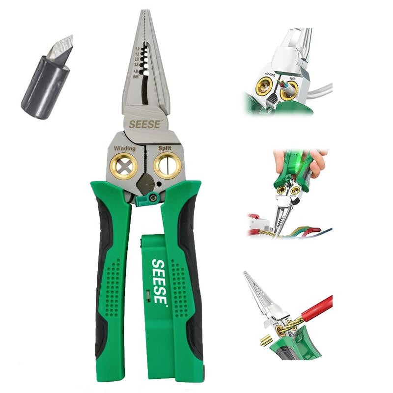 GADO Pro 8-in-1 Wire Crimper Stripper With Voltage Detector & Dual Alarms User Manual - View #6