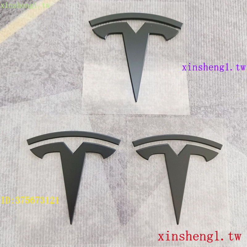 Leak Pick-up Tesla Car Sticker modely model3 Cover Tailgate Car Logo ...
