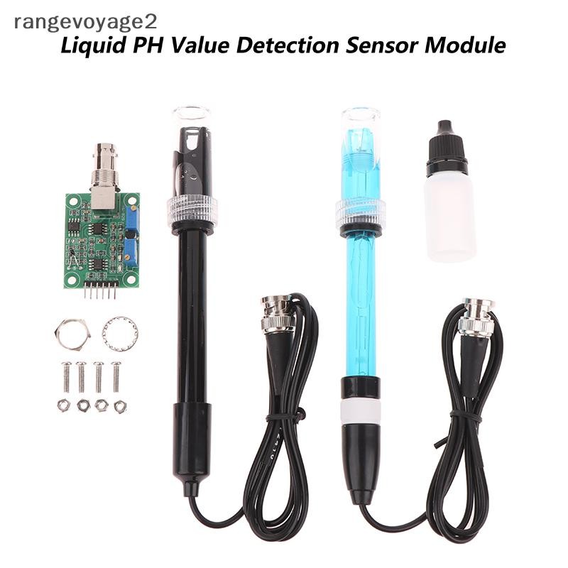 [rangevoyage2] Liquid PH Value Detection Sensor Module PH Electrode ...