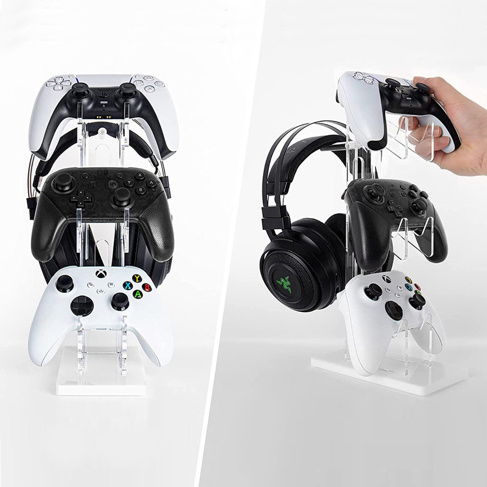Gamepad Rack Stand Stable Controller Holder Headset Stand Removable ...