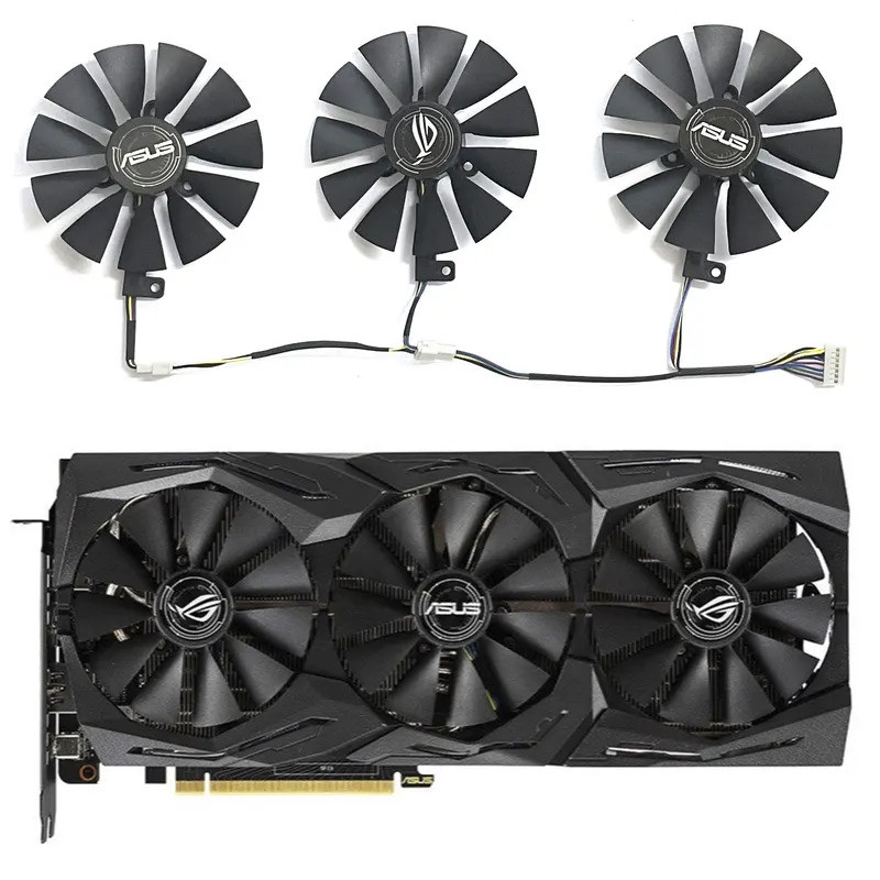 New For ASUS ROG Strix GeForce RTX 2060 2070 Video Card Fan 87MM ...