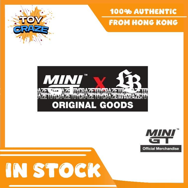 [Authentic] (In Stock) MINI GT x LB Original Goods Sticker (8x19cm ...