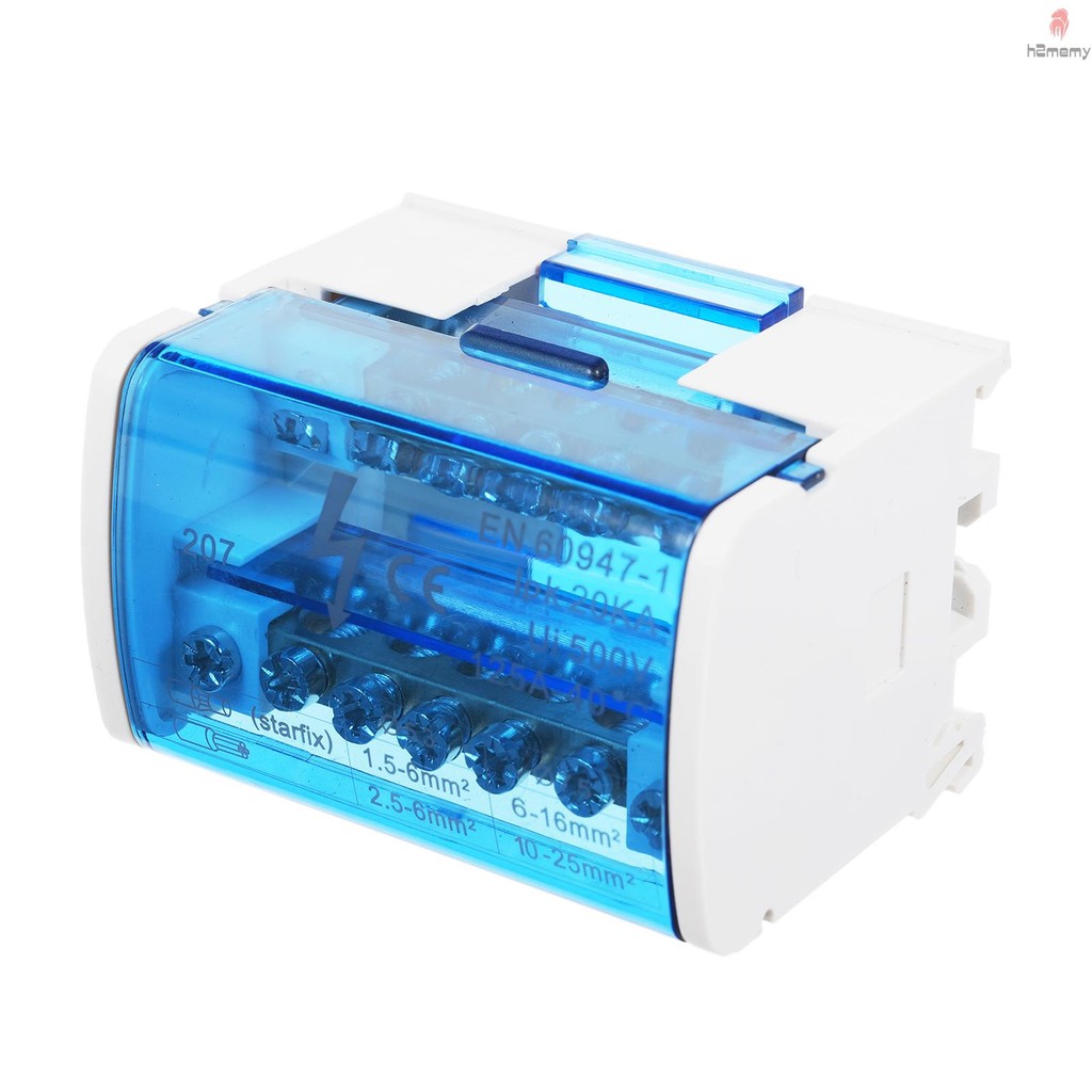 Cover Junction 4-level Phase Junction Case Din Rail Box 2-level Phase ...