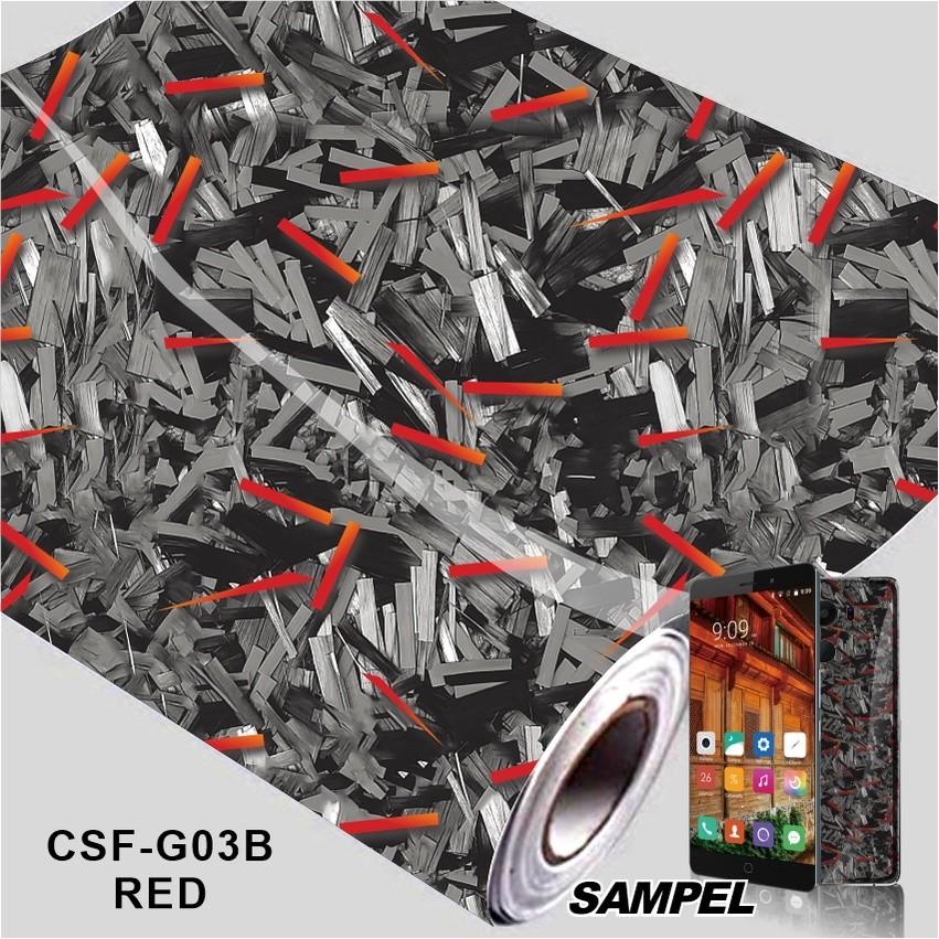 Sticker Material Striping Decal Motif Carbon Forged Carbon Forged ...