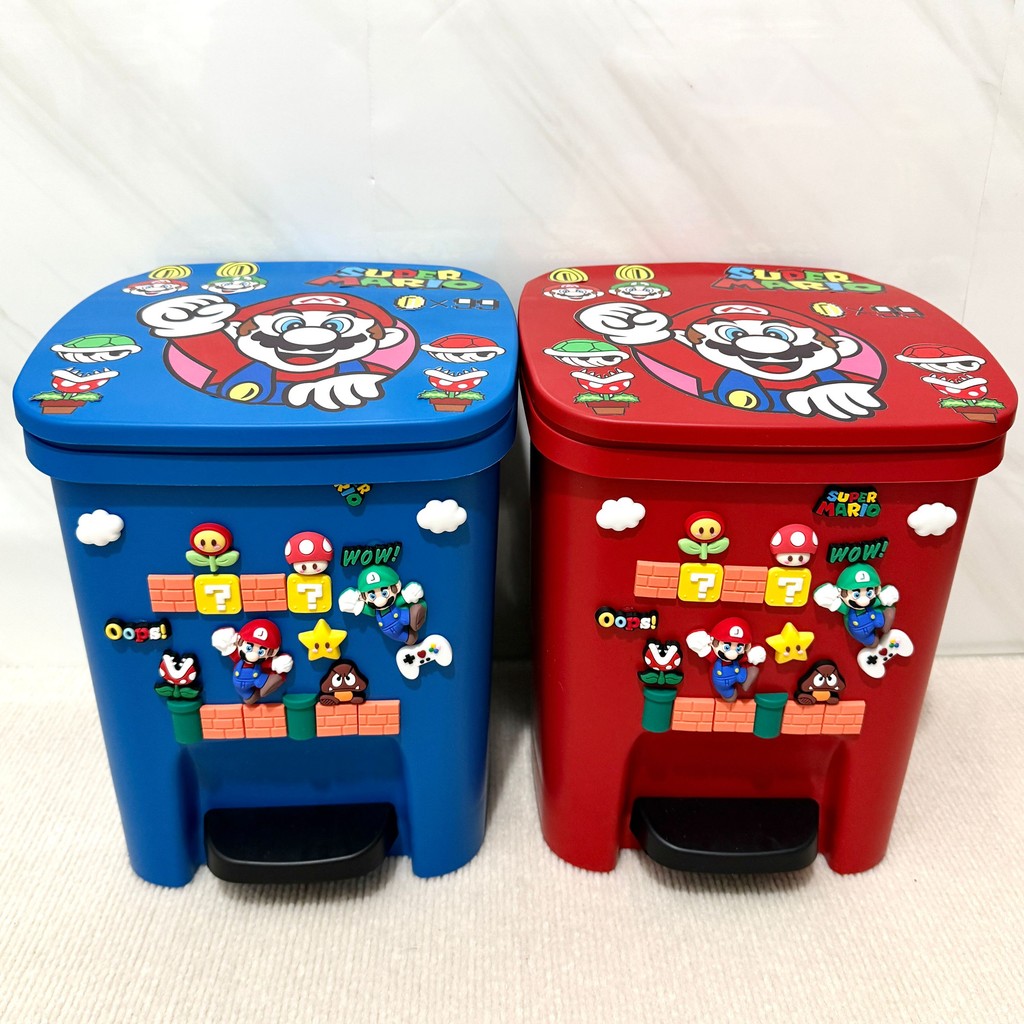Mario cartoon trash can dopamine home bedroom living room large large ...