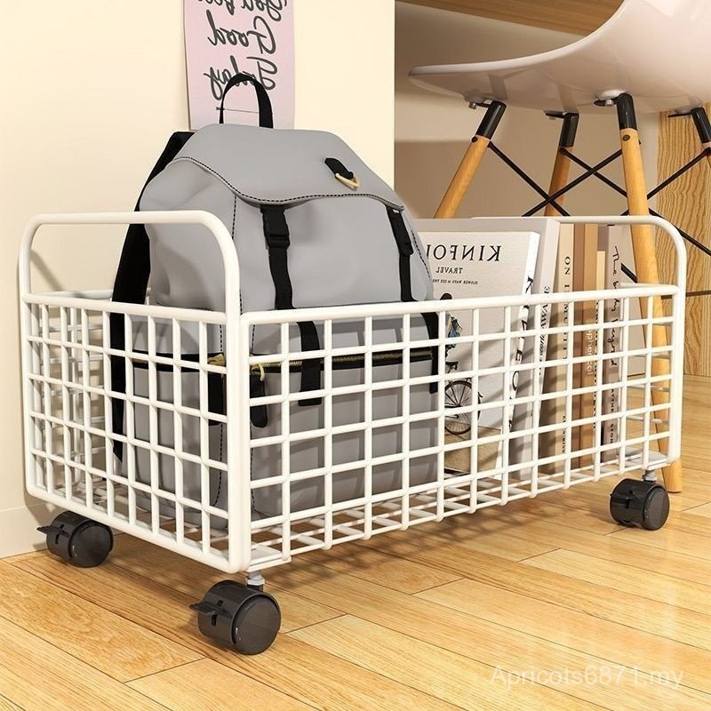 Household Multi-Layer under-Table Bag Storage Rack Bookshelf Schoolbag ...