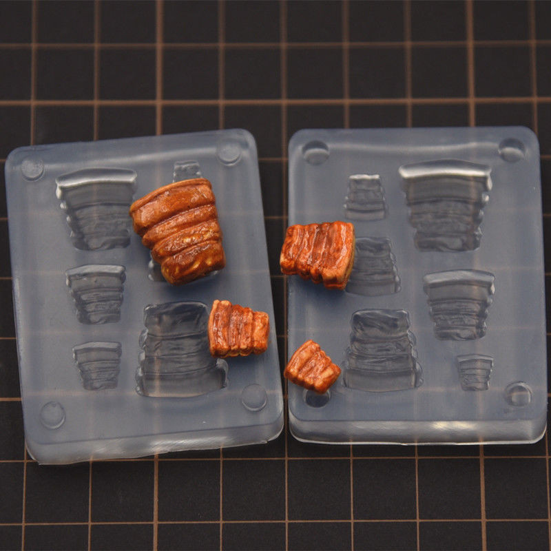 Miniature Miniature Food Toys Ultra-Light Clay Braised Meat Silicone ...