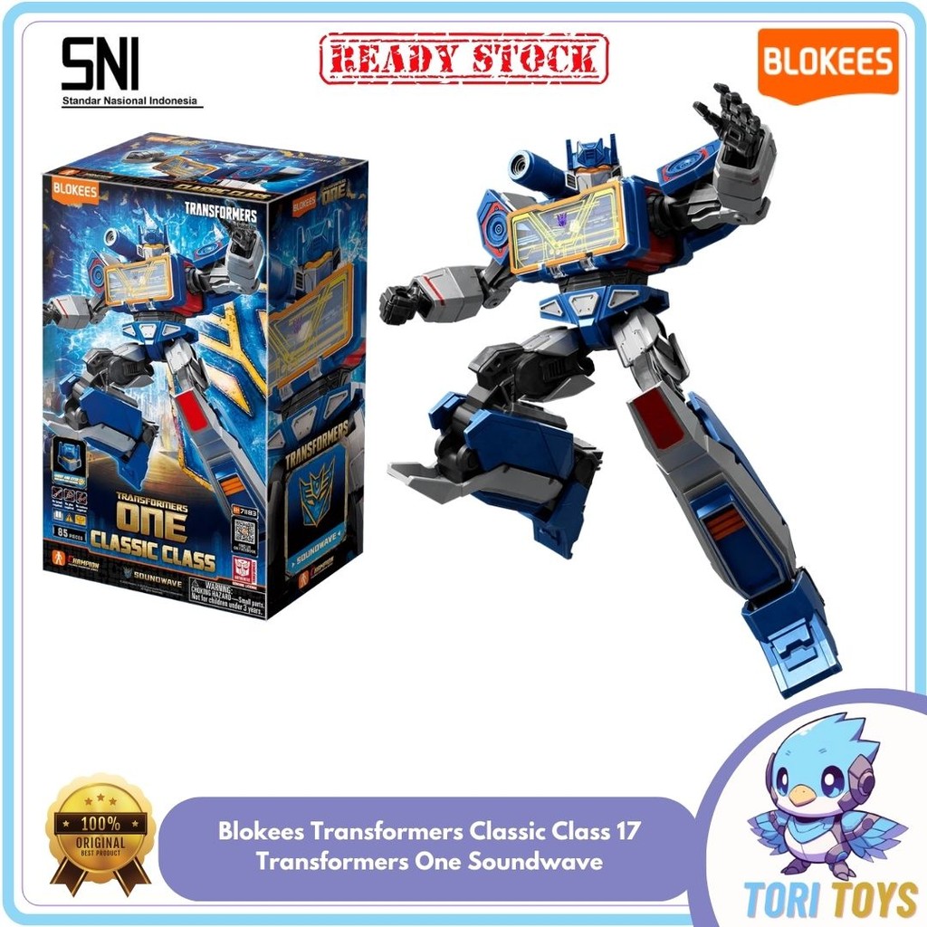 Blokees Classic Class CC 17 Transformers One Soundwave Transformers One ...
