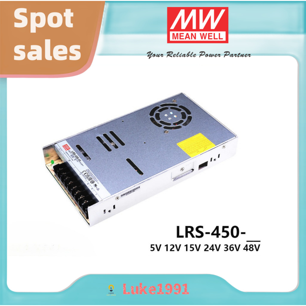 Mean Well LRS-450-48 48VDC 450 Watt Single Output Switching Power Supply LRS-600-24 24vdc