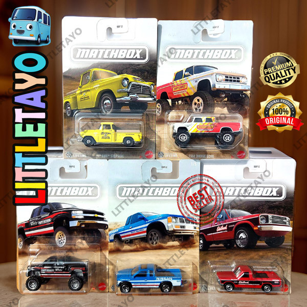 Matchbox Truck Pickup Series GMC Stepside Mooneyes Chevy Silverado ...