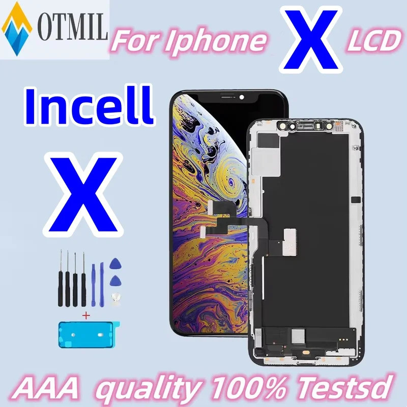 Incell For Apple iPhone X LCD Display + Touch Digitizer Assembly for ...