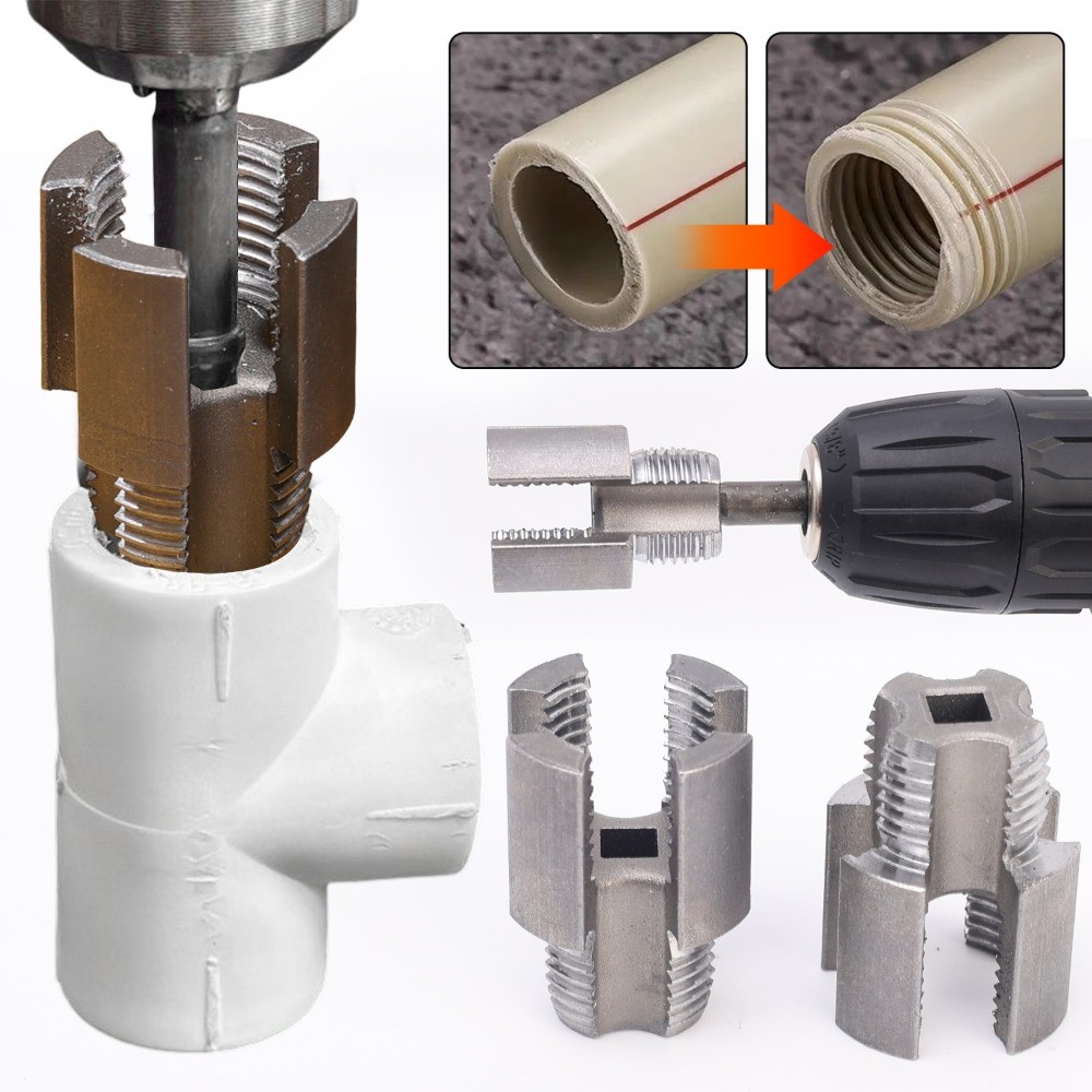Inner Outer Wire Integrated Pipe Threading Opener 4-point Water Pipe ...