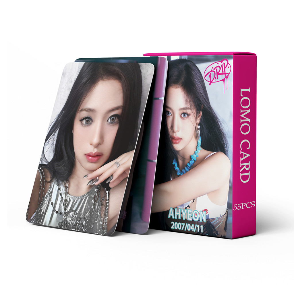 babymonster-ahyeon-drip-baby-monster-lomo-card-photocard-postcard-55pcs