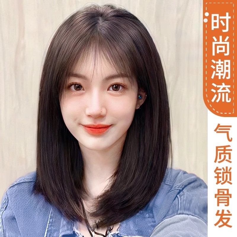rambut palsu rambut palsu perempuan 假發 Rambut palsu untuk wanita rambut ...