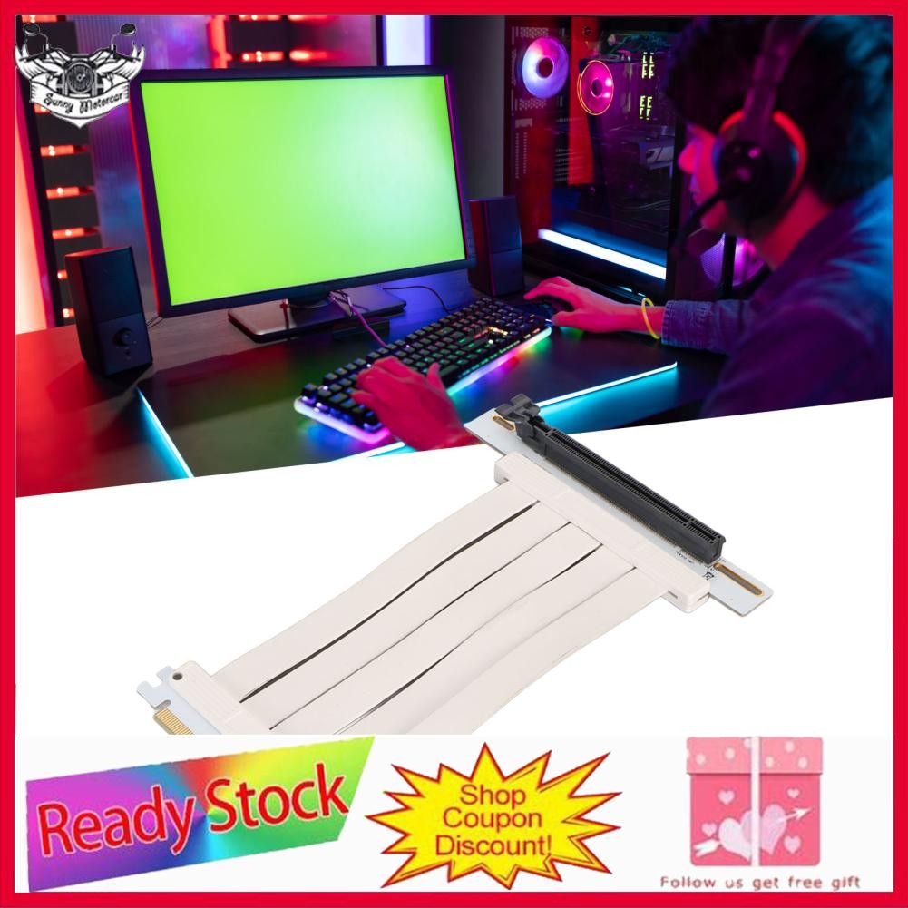 Sunnyhousess Graphics Card Extension Cable Thin Foldable 90 Degree ...