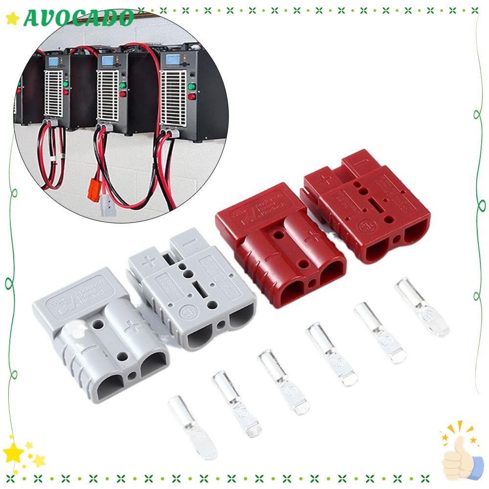 6325G8 | Anderson Power Products, SB175 Series 2 Way Male Battery Connector, Straight, Cable, 600 V, 280A | RS