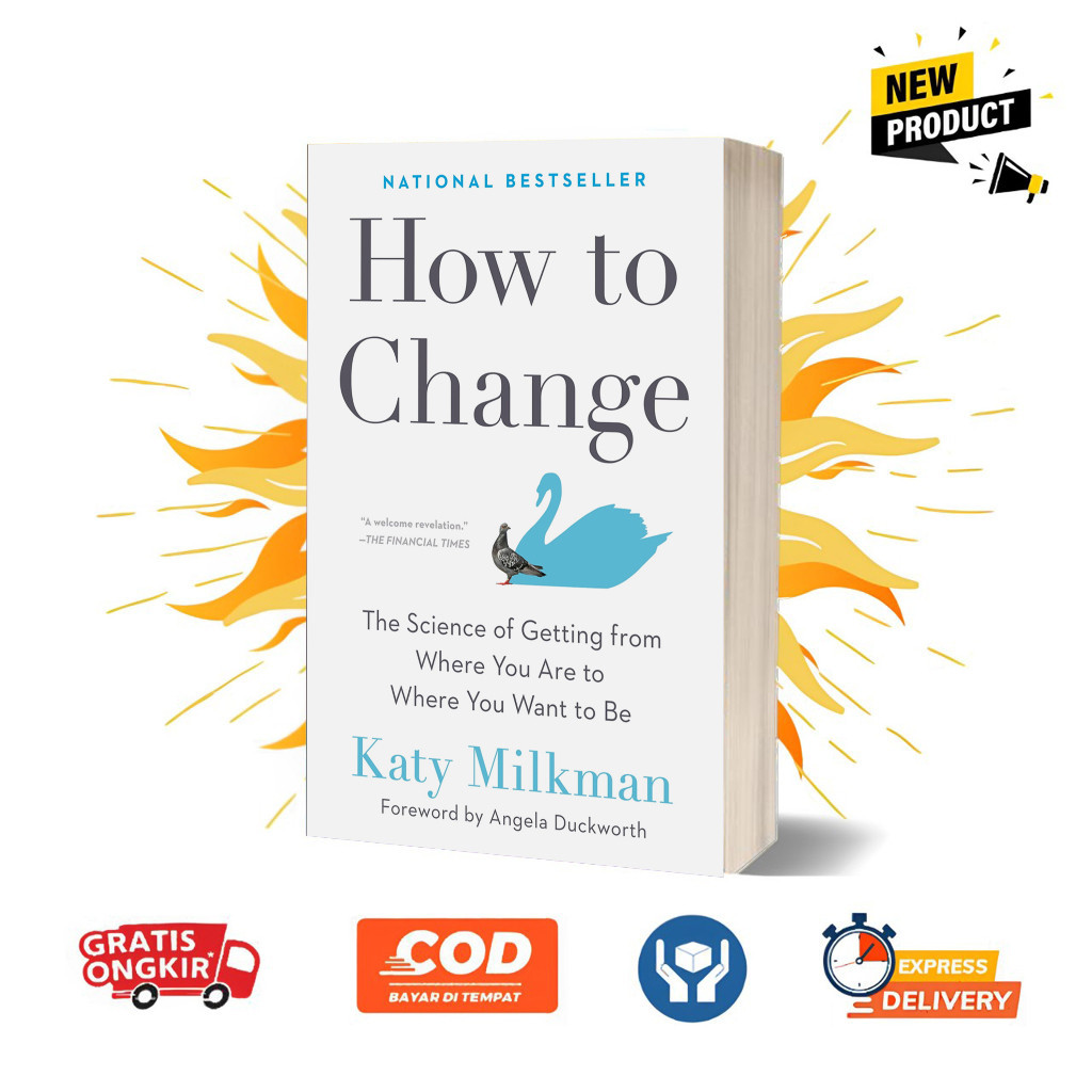 How to Change by Katy Milkman (English) | Shopee Malaysia