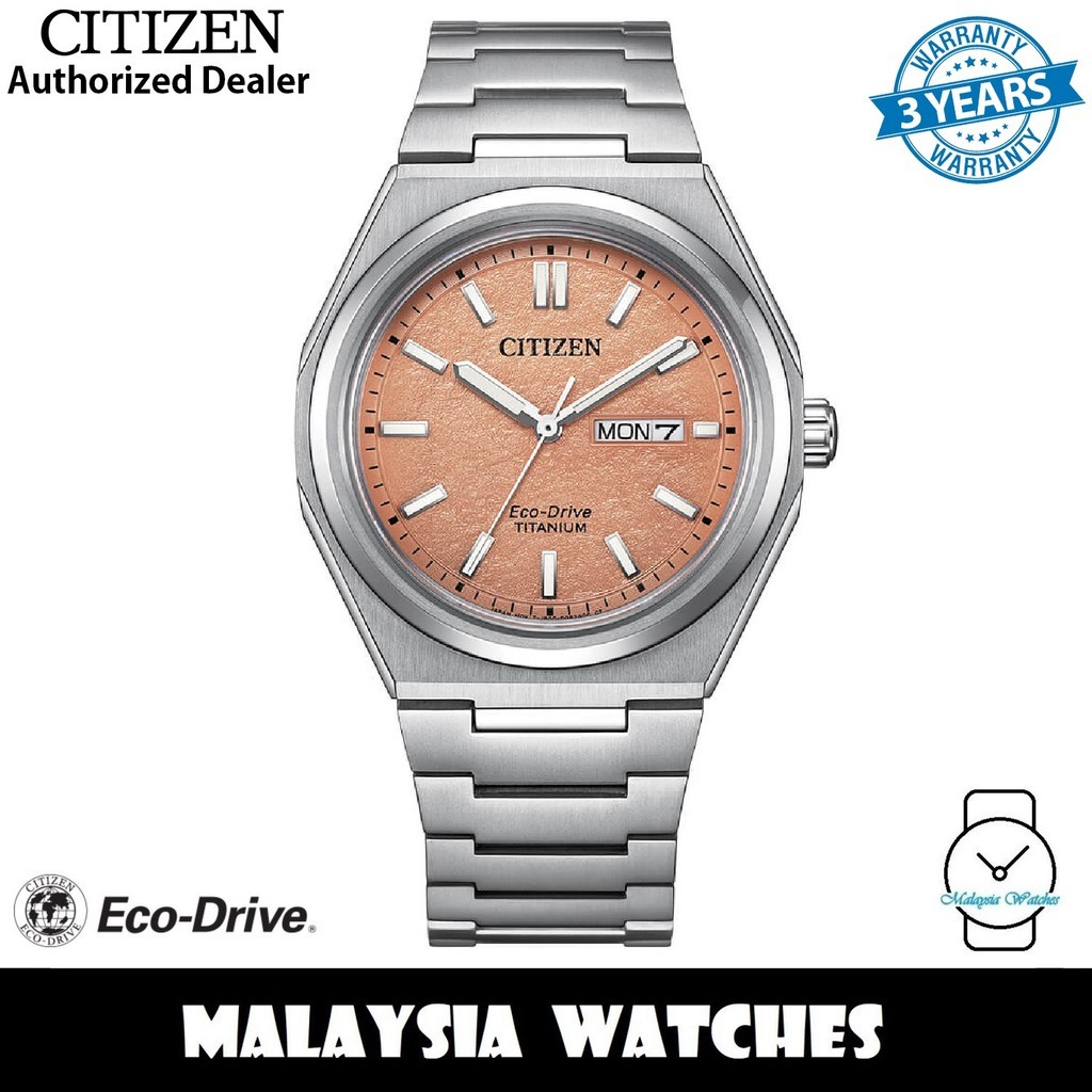 Citizen AW0130-85Z Montre Homme Eco-Drive Super Titane 40mm 10ATM