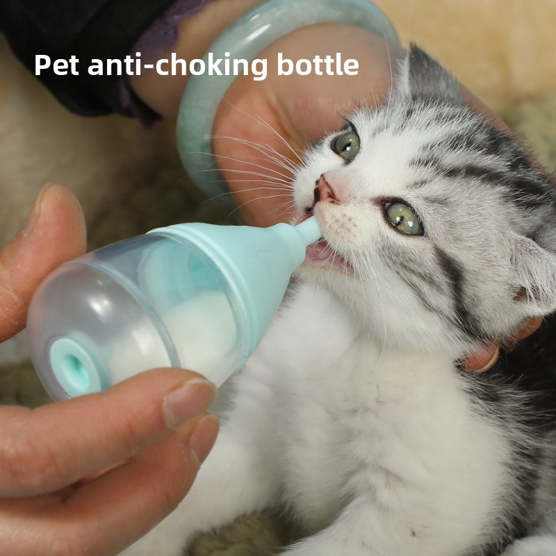 Pet Smart Thermostatic Baby Bottle Kitten Puppies Universal Feeder Anti ...
