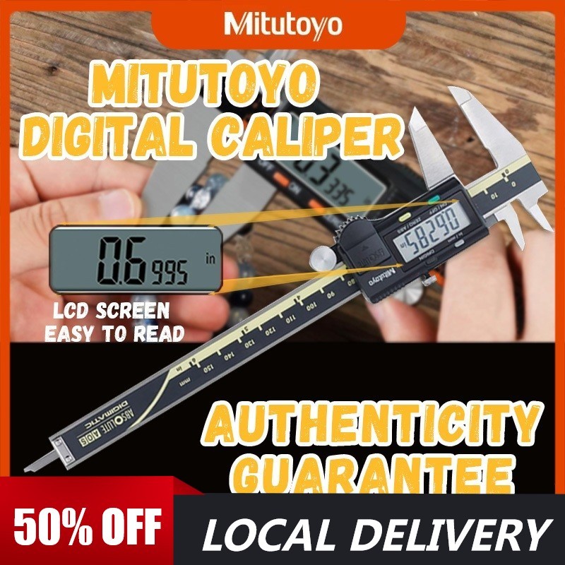 Mitutoyo Electronic Digital Caliper Stainless Steel Display Vernier ...