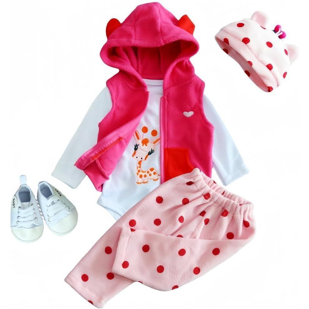 Reborn Baby Dolls Clothes for 17-22 Inch Newborn Baby Doll Girl, Baby ...