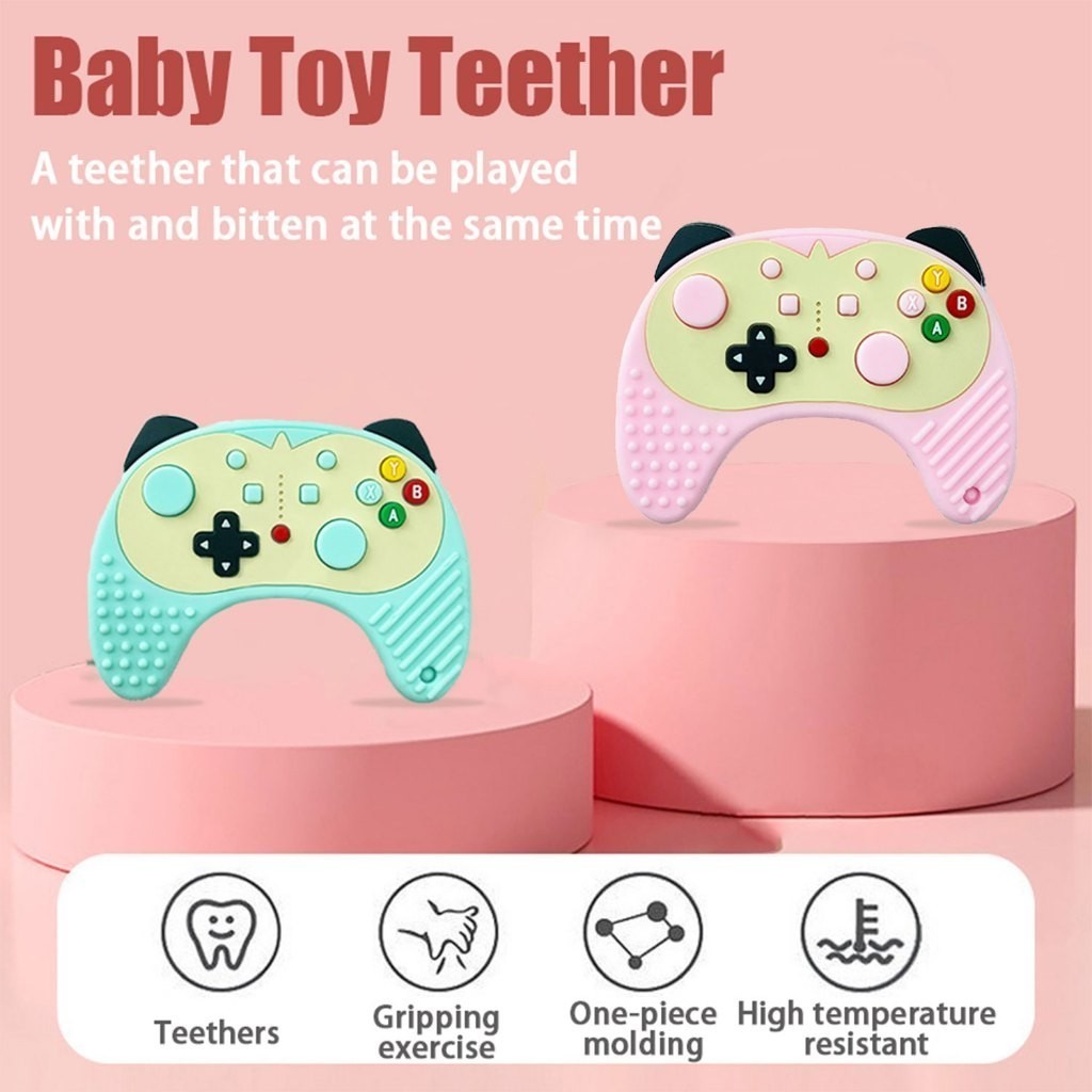 Creative Gamepad Teeth Exporter Children Silicone Toys, Bumps Multi ...