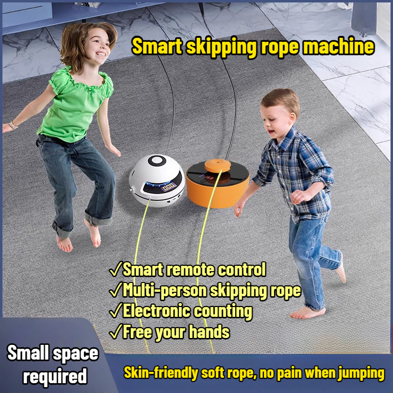 Automatic Rope Skipping Machine, Adjustable Gear Single and Double Rope ...