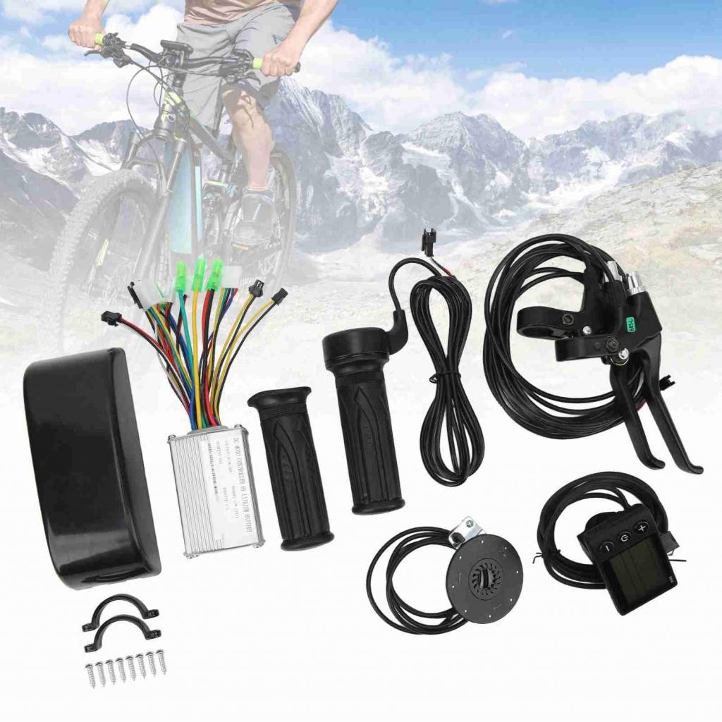 Electric Bicycle Conversion Kit Controller and Panel 15A for ...
